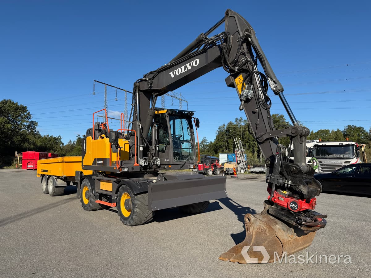 Hjulgrävare Volvo EW160E med tillbehör - Pásové rýpadlo: obrázek 3 Hjulgrävare Volvo EW160E med tillbehör - Pásové rýpadlo: obrázek 3