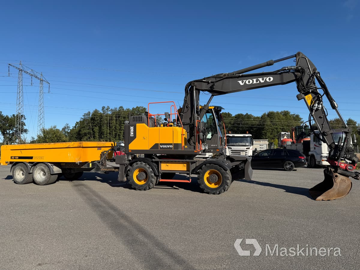 Hjulgrävare Volvo EW160E med tillbehör - Pásové rýpadlo: obrázek 4 Hjulgrävare Volvo EW160E med tillbehör - Pásové rýpadlo: obrázek 4