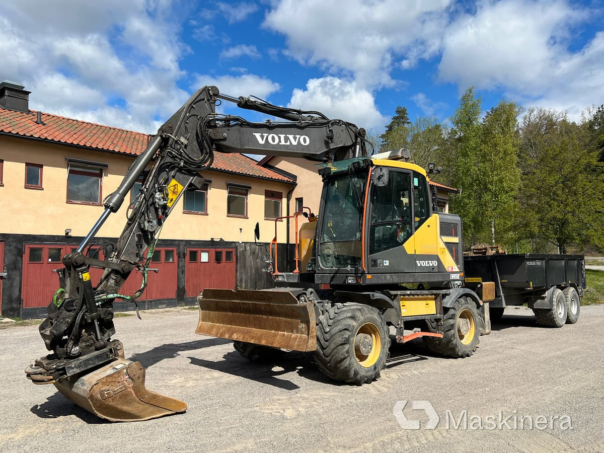 Hjulgrävare Volvo EWR150E med tillbehör - Pásové rýpadlo: obrázek 1 Hjulgrävare Volvo EWR150E med tillbehör - Pásové rýpadlo: obrázek 1