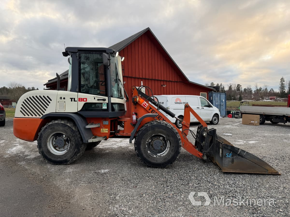 Hjullastare Terex TL80 med tillbehör - Kolový nakladač: obrázek 4 Hjullastare Terex TL80 med tillbehör - Kolový nakladač: obrázek 4