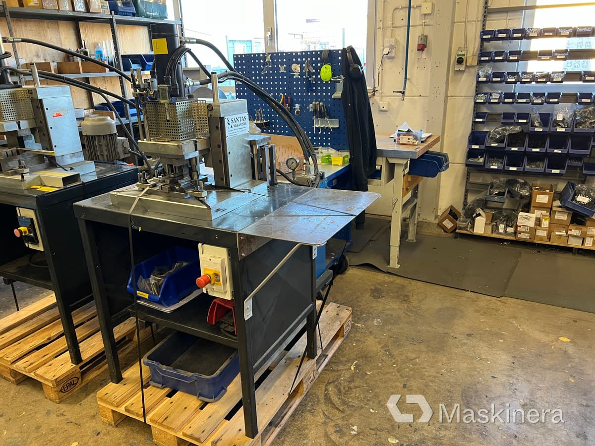 Hydraulisk press Santas Mekaniska DS88 - Ohraňovací lis: obrázek 2 Hydraulisk press Santas Mekaniska DS88 - Ohraňovací lis: obrázek 2