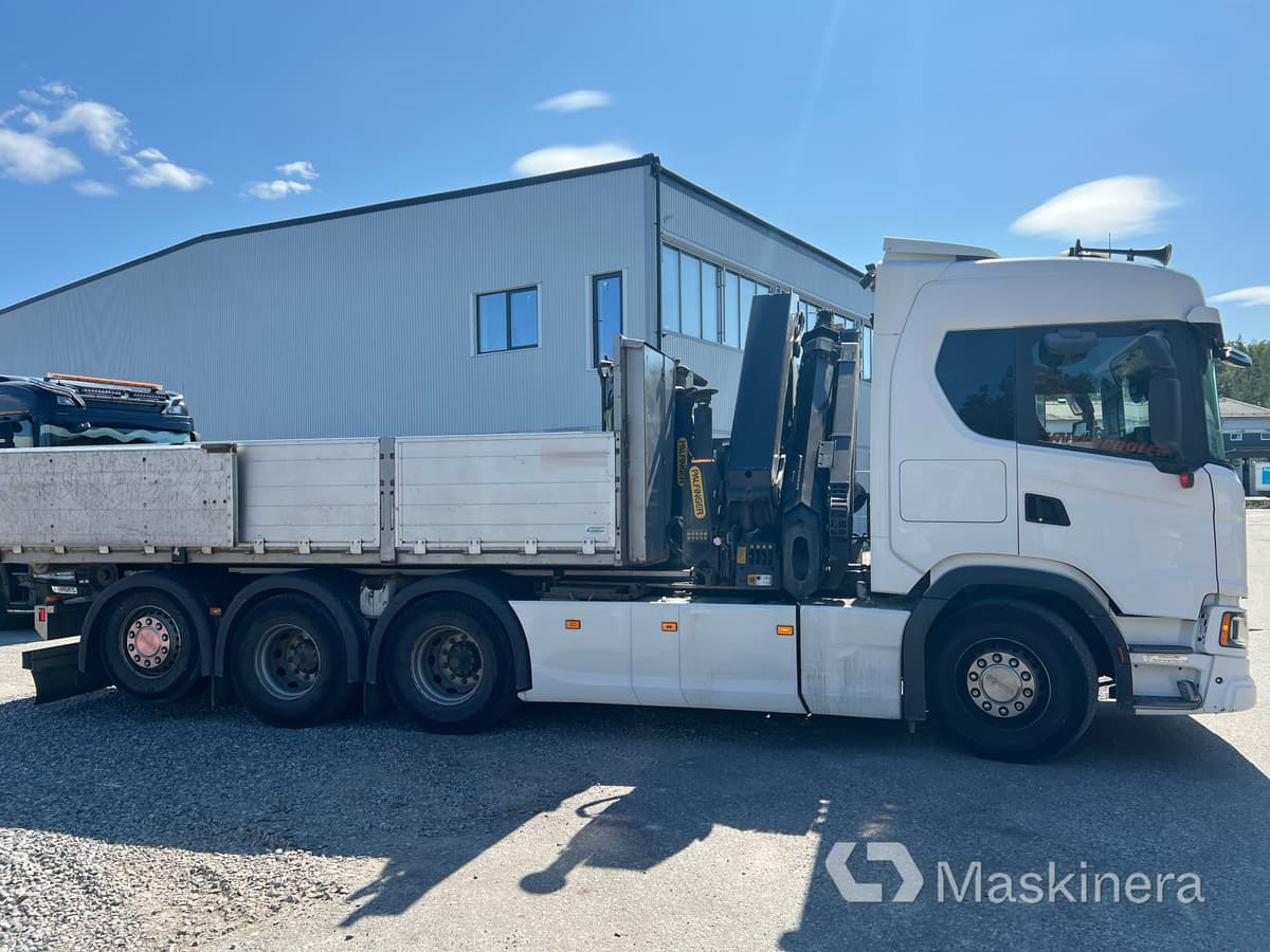 Kranväxlare Scania G450 8x4 med tillbehör - Hákový nosič kontejnerů, Auto s hydraulickou rukou: obrázek 4 Kranväxlare Scania G450 8x4 med tillbehör - Hákový nosič kontejnerů, Auto s hydraulickou rukou: obrázek 4