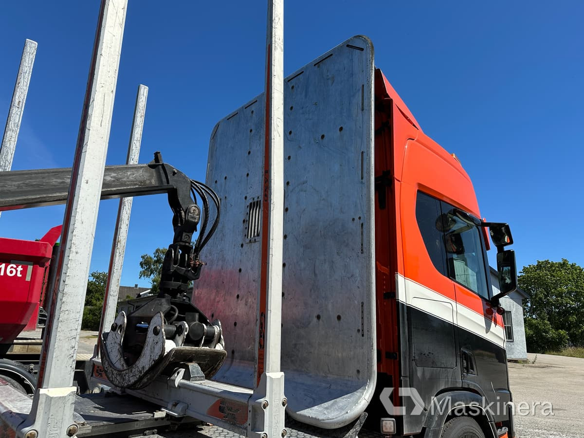 Lesovůz Timmerbil Scania R650B 6X4 NB + Släp: obrázek 12