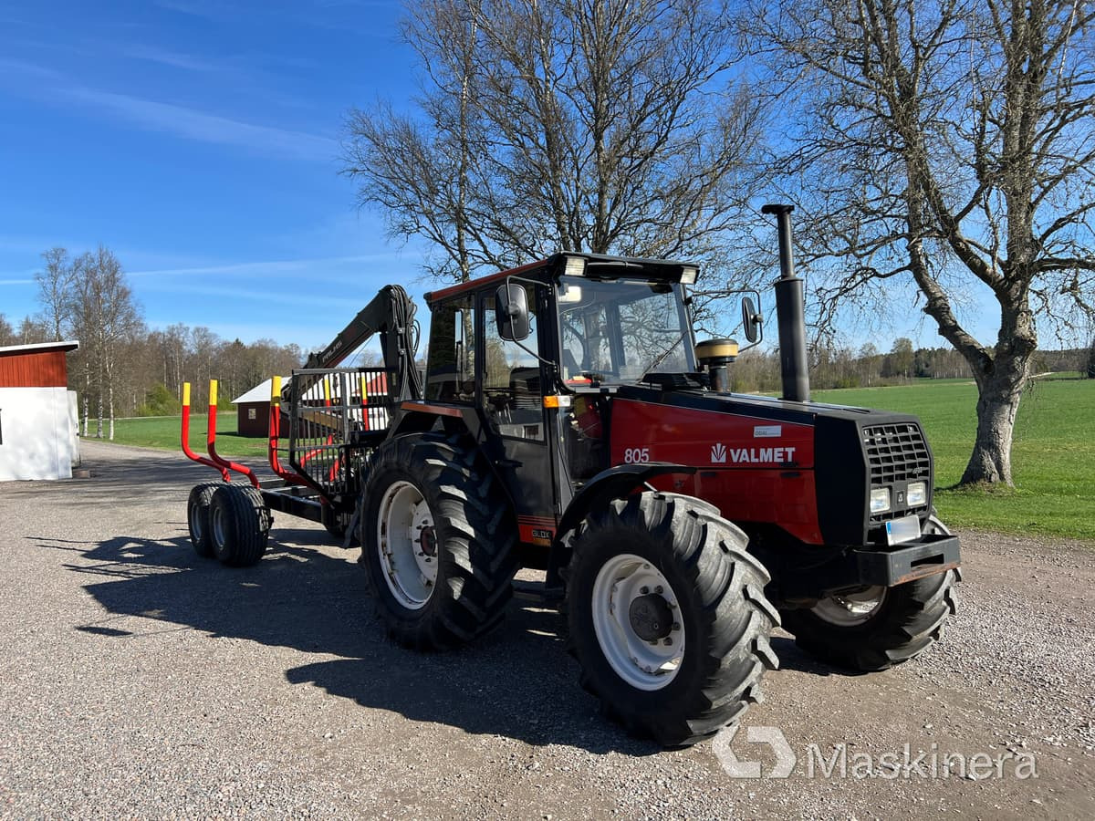 Valmet 805 / Palms 675 Traktor Valmet 805 med Skogsvagn Palms 675 - Traktor: obrázek 3 Valmet 805 / Palms 675 Traktor Valmet 805 med Skogsvagn Palms 675 - Traktor: obrázek 3
