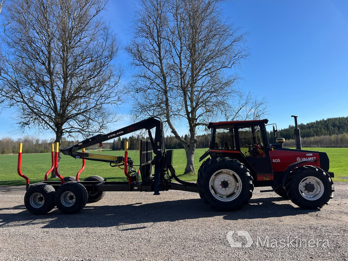 Valmet 805 / Palms 675 Traktor Valmet 805 med Skogsvagn Palms 675 - Traktor: obrázek 4 Valmet 805 / Palms 675 Traktor Valmet 805 med Skogsvagn Palms 675 - Traktor: obrázek 4