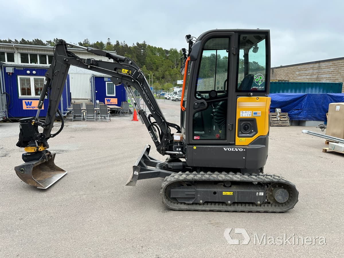 Volvo JECR25D Electric Grävmaskin Volvo ECR25 Electric - Pásové rýpadlo: obrázek 2 Volvo JECR25D Electric Grävmaskin Volvo ECR25 Electric - Pásové rýpadlo: obrázek 2