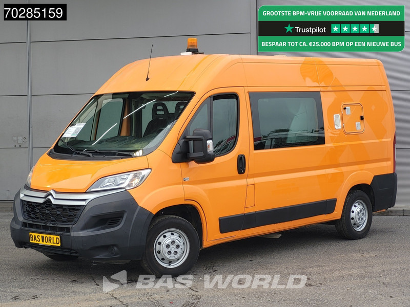 Citroën Jumper 130PK Dubbel Cabine L2H2 Airco Cruise Camera Tankinstallatie Euro6 DC Doka Mixto 5m3 Trekhaak Cruise control - Furgon: obrázek 1 Citroën Jumper 130PK Dubbel Cabine L2H2 Airco Cruise Camera Tankinstallatie Euro6 DC Doka Mixto 5m3 Trekhaak Cruise control - Furgon: obrázek 1