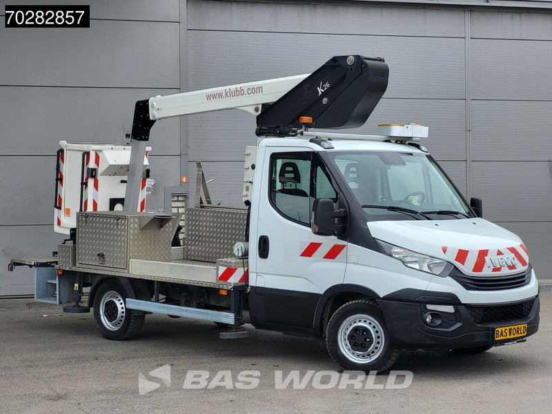 Iveco Daily 35S14 Hoogwerker Klubb 11meter werkhoogte Navi Airco Cruise Camera Euro6 Hubarbeitsbühne 1Personen Airco Cruise control - Dodávka: obrázek 3 Iveco Daily 35S14 Hoogwerker Klubb 11meter werkhoogte Navi Airco Cruise Camera Euro6 Hubarbeitsbühne 1Personen Airco Cruise control - Dodávka: obrázek 3