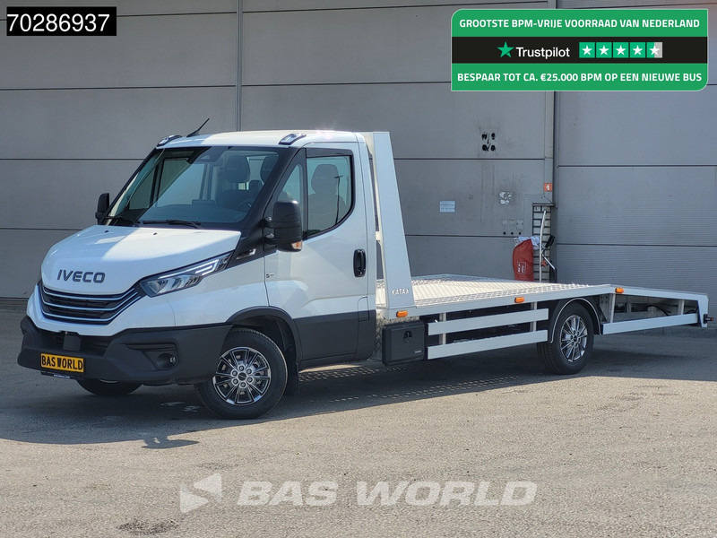 Iveco Daily 35S18 Automaat Autotransporter 3,5t Trekhaak Navi Airco LED ACC Euro6 Oprijwagen Cartransporter Trekhaak - Dodávka: obrázek 1 Iveco Daily 35S18 Automaat Autotransporter 3,5t Trekhaak Navi Airco LED ACC Euro6 Oprijwagen Cartransporter Trekhaak - Dodávka: obrázek 1