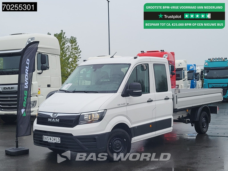 MAN TGE 3.140 Automatik Pritsche AHK Doppel Kabine Klima Tempomat Pickup Airco Dubbel cabine Trekhaak Cruise control - Dodávka: obrázek 1 MAN TGE 3.140 Automatik Pritsche AHK Doppel Kabine Klima Tempomat Pickup Airco Dubbel cabine Trekhaak Cruise control - Dodávka: obrázek 1