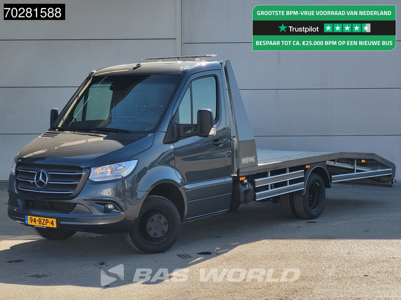 Mercedes-Benz Sprinter 519 3.0L V6 Autotransporter Oprijwagen Lier Trekhaak Navi Airco Cruise MBUX Euro6 Cartransporter Airco Trekhaak Cruise control - Dodávka: obrázek 1 Mercedes-Benz Sprinter 519 3.0L V6 Autotransporter Oprijwagen Lier Trekhaak Navi Airco Cruise MBUX Euro6 Cartransporter Airco Trekhaak Cruise control - Dodávka: obrázek 1