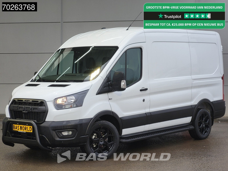Ford Transit 130pk L2H2 Nieuw! Black Edition Raptor Grill Trekhaak Airco Cruise Camera Parkeersensoren 10m3 Airco Trekhaak Cruise control - Malá dodávka: obrázek 1 Ford Transit 130pk L2H2 Nieuw! Black Edition Raptor Grill Trekhaak Airco Cruise Camera Parkeersensoren 10m3 Airco Trekhaak Cruise control - Malá dodávka: obrázek 1