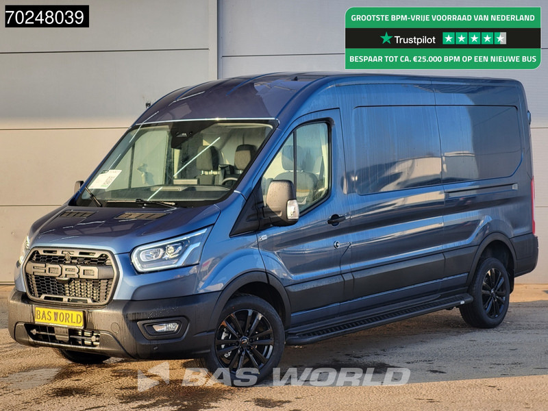 Ford Transit 165pk Automaat Black Edition Limited L3H2 Nwe model! CarPlay Xenon Camera 11m3 Airco Cruise control - Furgon: obrázek 1 Ford Transit 165pk Automaat Black Edition Limited L3H2 Nwe model! CarPlay Xenon Camera 11m3 Airco Cruise control - Furgon: obrázek 1