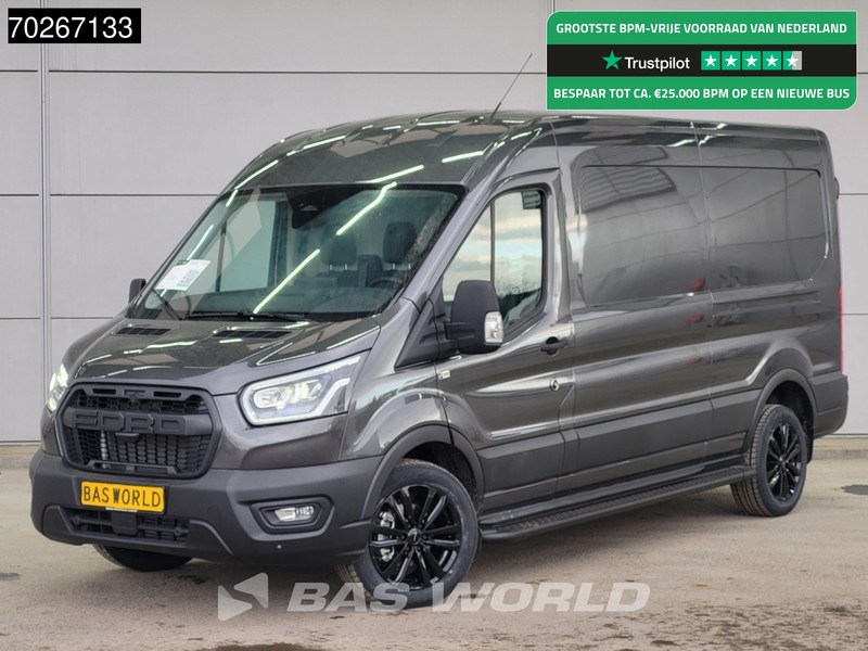 Ford Transit 165pk Automaat Black Edtion L3H2 10'' Xenon CarPlay Camera PDC L3 11m3 Airco Cruise control - Furgon: obrázek 1 Ford Transit 165pk Automaat Black Edtion L3H2 10'' Xenon CarPlay Camera PDC L3 11m3 Airco Cruise control - Furgon: obrázek 1
