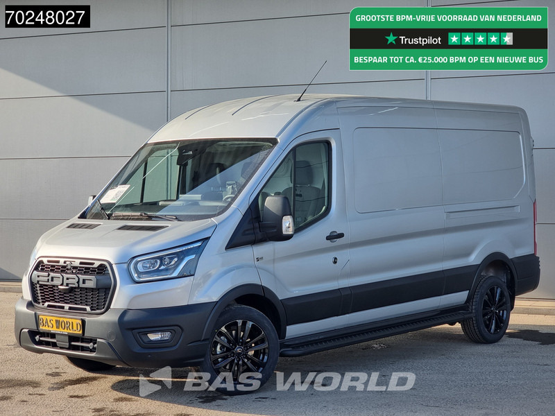 Ford Transit 165pk Automaat Limited Black Edition L3H2 Nwe model! CarPlay Xenon Camera 11m3 Airco Cruise control - Furgon: obrázek 1 Ford Transit 165pk Automaat Limited Black Edition L3H2 Nwe model! CarPlay Xenon Camera 11m3 Airco Cruise control - Furgon: obrázek 1