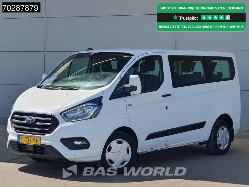 Ford Transit Custom 105pk 9-Persoons Airco Cruise LED Parkeersensoren Taxi Passenger Transport Kombi Tourer Euro6 L2 Airco Cruise control - Minibus, Mikrobus: obrázek 1 Ford Transit Custom 105pk 9-Persoons Airco Cruise LED Parkeersensoren Taxi Passenger Transport Kombi Tourer Euro6 L2 Airco Cruise control - Minibus, Mikrobus: obrázek 1