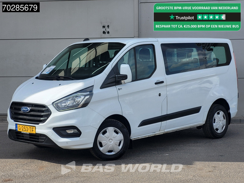 Ford Transit Custom Personenvervoer Incl.BPM/Ex. BTW 9-Persoons Airco Cruise LED Parkeersensoren Taxi Passenger Transport Kombi Tourer Euro6 L2 Airc - Minibus, Mikrobus: obrázek 1 Ford Transit Custom Personenvervoer Incl.BPM/Ex. BTW 9-Persoons Airco Cruise LED Parkeersensoren Taxi Passenger Transport Kombi Tourer Euro6 L2 Airc - Minibus, Mikrobus: obrázek 1