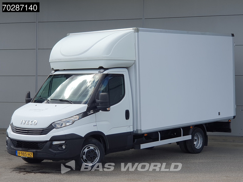 Iveco Daily 3.0L Automaat Bakwagen Navi Airco Cruise Euro6 Schuifzeilen Plane Meubelbak Koffer 21m3 Airco Trekhaak Cruise control - Dodávka skřín: obrázek 2 Iveco Daily 3.0L Automaat Bakwagen Navi Airco Cruise Euro6 Schuifzeilen Plane Meubelbak Koffer 21m3 Airco Trekhaak Cruise control - Dodávka skřín: obrázek 2