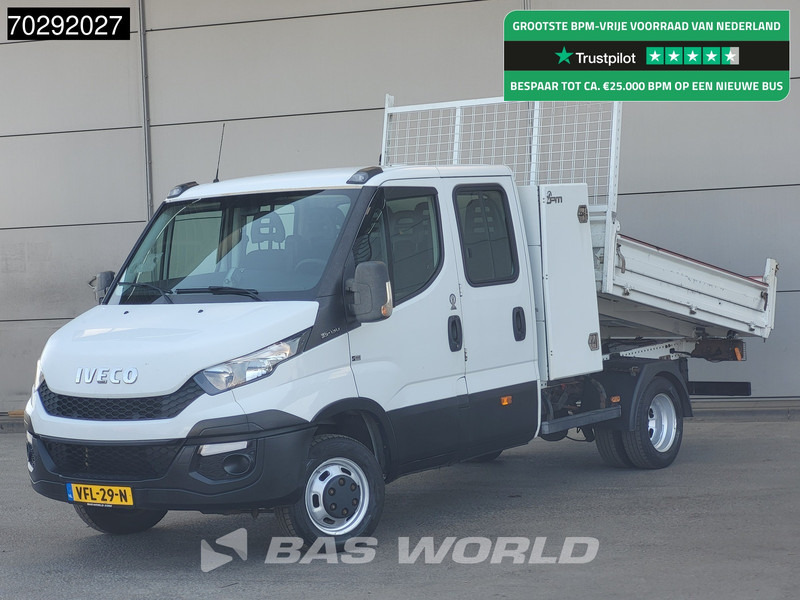 Dodávka sklápěč Iveco Daily 35C13 Kipper Dubbel Cabine Dubbellucht 3,5t Trekhaak Airco Camera APK 04-2026 Tipper Benne Kieper Airco Trekhaak: obrázek 1