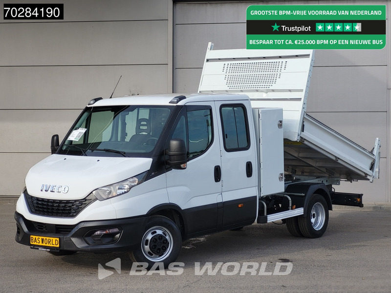 Iveco Daily 35C14 Kipper met Kist Dubbel Cabine Dubbellucht 3,5t Trekhaak Airco Cruise Euro6 Kieper Tipper Benne 2m3 Airco Trekhaak Cruise c - Dodávka sklápěč: obrázek 1 Iveco Daily 35C14 Kipper met Kist Dubbel Cabine Dubbellucht 3,5t Trekhaak Airco Cruise Euro6 Kieper Tipper Benne 2m3 Airco Trekhaak Cruise c - Dodávka sklápěč: obrázek 1