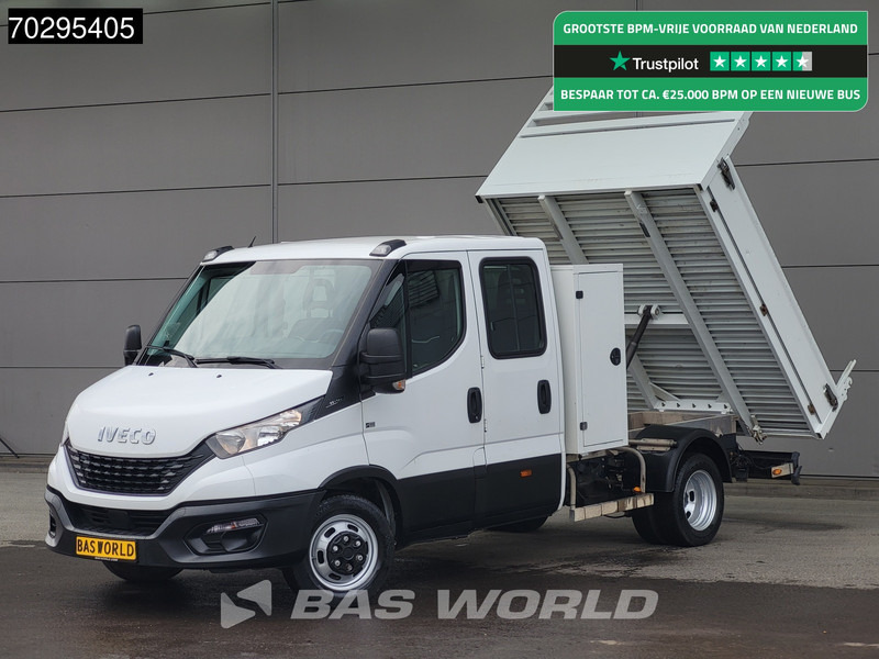 Iveco Daily 35C14 Kipper met Kist Dubbel Cabine Dubbellucht 3,5t Trekhaak Airco Cruise Euro6 Kieper Tipper Benne Airco Trekhaak Cruise contr - Dodávka sklápěč: obrázek 1 Iveco Daily 35C14 Kipper met Kist Dubbel Cabine Dubbellucht 3,5t Trekhaak Airco Cruise Euro6 Kieper Tipper Benne Airco Trekhaak Cruise contr - Dodávka sklápěč: obrázek 1