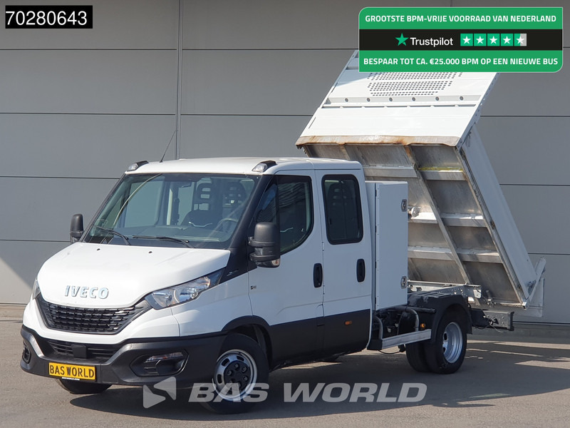 Iveco Daily 35C14 Kipper met Kist Dubbel Cabine Dubbellucht 3,5t Trekhaak Airco Cruise Euro6 Tipper Benne Kieper 2m3 Airco Trekhaak Cruise c - Dodávka sklápěč: obrázek 1 Iveco Daily 35C14 Kipper met Kist Dubbel Cabine Dubbellucht 3,5t Trekhaak Airco Cruise Euro6 Tipper Benne Kieper 2m3 Airco Trekhaak Cruise c - Dodávka sklápěč: obrázek 1