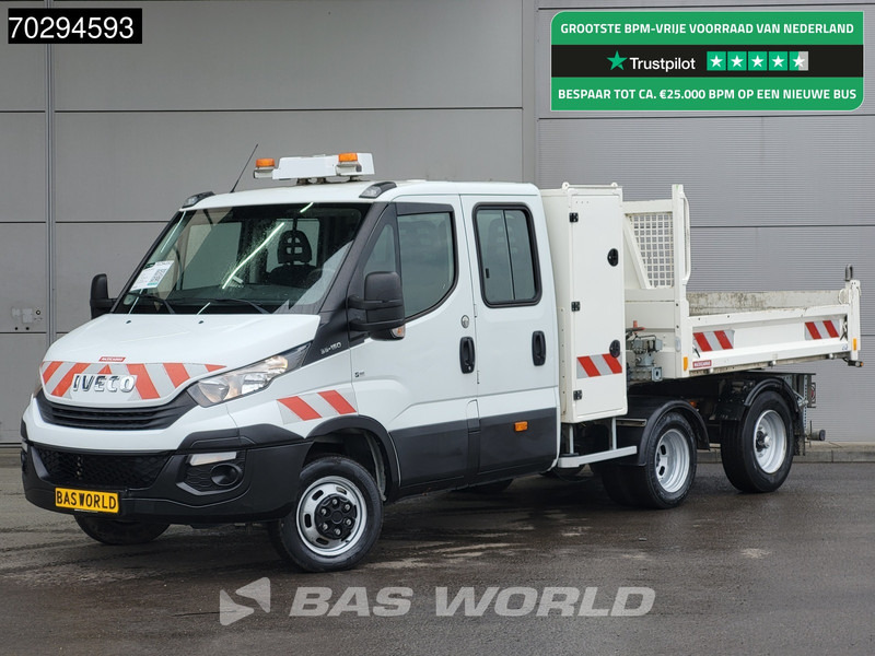 Iveco Daily 35C15 3.0L Kipper met Kist Maxicargo Airco Cruise Camera Euro6 Tipper Benne Kieper 2m3 Airco Dubbel cabine Cruise control - Dodávka sklápěč: obrázek 1 Iveco Daily 35C15 3.0L Kipper met Kist Maxicargo Airco Cruise Camera Euro6 Tipper Benne Kieper 2m3 Airco Dubbel cabine Cruise control - Dodávka sklápěč: obrázek 1