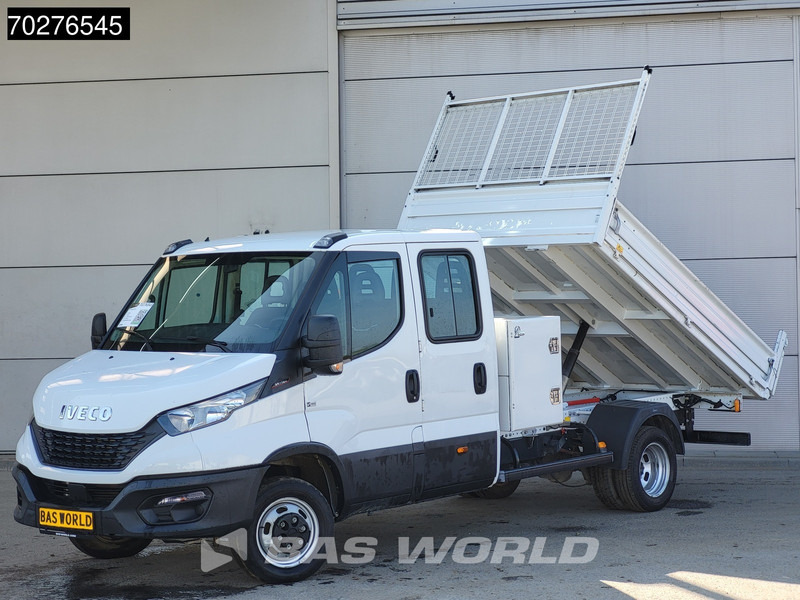 Iveco Daily 35C16 3.0L Dubbel Cabine Kipper met Kist 3,5t trekhaak Tipper Benne Kieper Airco Dubbel cabine Trekhaak Cruise control - Dodávka sklápěč: obrázek 1 Iveco Daily 35C16 3.0L Dubbel Cabine Kipper met Kist 3,5t trekhaak Tipper Benne Kieper Airco Dubbel cabine Trekhaak Cruise control - Dodávka sklápěč: obrázek 1