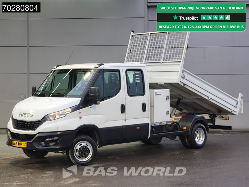 Iveco Daily 35C16 3.0L Kipper Dubbel Cabine met Kist 3,5t trekhaak Dubbellucht Navi Airco Cruise Tipper Benne Kieper Airco Dubbel cabine Tre - Dodávka sklápěč: obrázek 1 Iveco Daily 35C16 3.0L Kipper Dubbel Cabine met Kist 3,5t trekhaak Dubbellucht Navi Airco Cruise Tipper Benne Kieper Airco Dubbel cabine Tre - Dodávka sklápěč: obrázek 1
