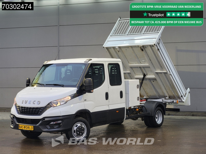 Iveco Daily 35C16 3.0L Kipper met Kist Dubbel Cabine Dubbellucht 3,5t Trekhaak Airco Cruise Euro6 Tipper Benne Kieper Airco Trekhaak Cruise - Dodávka sklápěč: obrázek 1 Iveco Daily 35C16 3.0L Kipper met Kist Dubbel Cabine Dubbellucht 3,5t Trekhaak Airco Cruise Euro6 Tipper Benne Kieper Airco Trekhaak Cruise - Dodávka sklápěč: obrázek 1