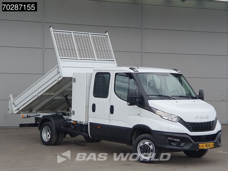 Iveco Daily 35C16 3.0L Kipper met Kist Dubbel Cabine Dubbellucht 3,5t Trekhaak Airco Euro6 Tipper Benne Kieper 2m3 Airco Trekhaak - Dodávka sklápěč: obrázek 3 Iveco Daily 35C16 3.0L Kipper met Kist Dubbel Cabine Dubbellucht 3,5t Trekhaak Airco Euro6 Tipper Benne Kieper 2m3 Airco Trekhaak - Dodávka sklápěč: obrázek 3
