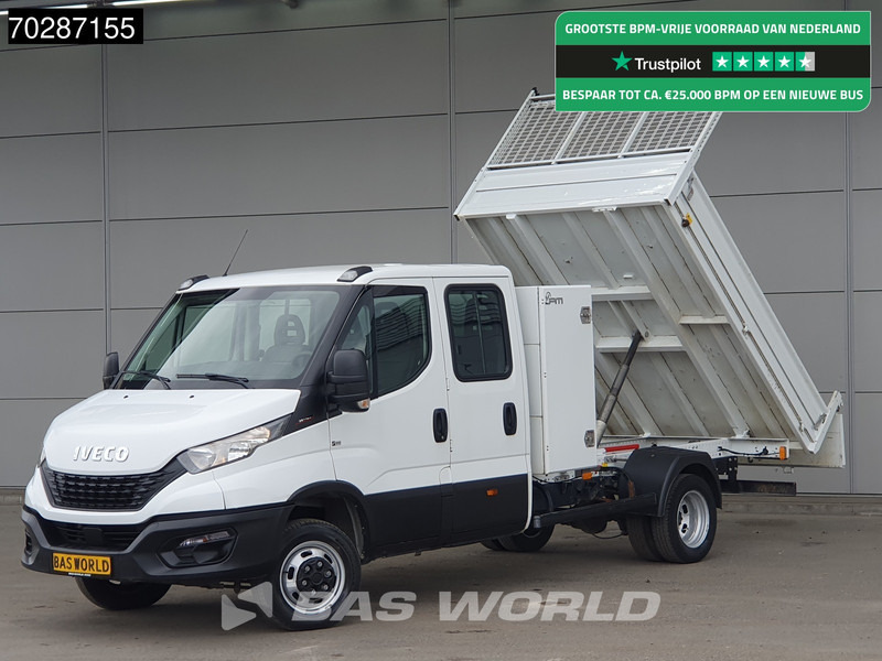 Iveco Daily 35C16 3.0L Kipper met Kist Dubbel Cabine Dubbellucht 3,5t Trekhaak Airco Euro6 Tipper Benne Kieper 2m3 Airco Trekhaak - Dodávka sklápěč: obrázek 1 Iveco Daily 35C16 3.0L Kipper met Kist Dubbel Cabine Dubbellucht 3,5t Trekhaak Airco Euro6 Tipper Benne Kieper 2m3 Airco Trekhaak - Dodávka sklápěč: obrázek 1