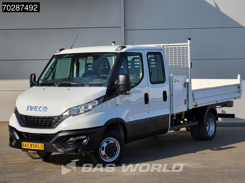 Iveco Daily 35C16 3.0L Kipper met Kist Dubbel Cabine Dubbellucht 3,5t Trekhaak Navi Airco Cruise Camera Euro6 Tipper Benne Kieper 2m3 Airco - Dodávka sklápěč: obrázek 3 Iveco Daily 35C16 3.0L Kipper met Kist Dubbel Cabine Dubbellucht 3,5t Trekhaak Navi Airco Cruise Camera Euro6 Tipper Benne Kieper 2m3 Airco - Dodávka sklápěč: obrázek 3