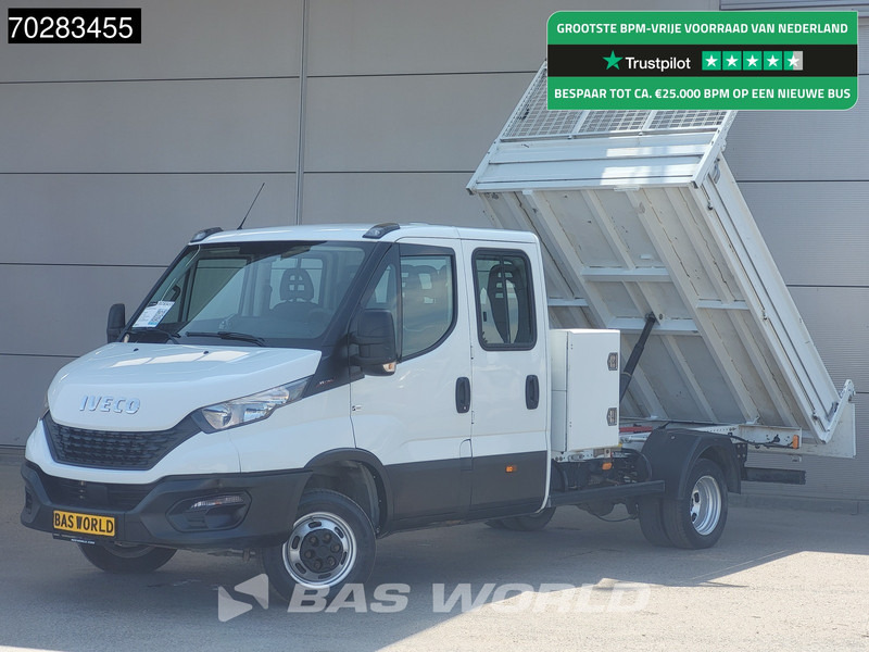 Iveco Daily 35C16 3.0L Kipper met Kist Dubbel Cabine Dubbellucht 3,5t Trekhaak Navi Airco Cruise Camera Euro6 Tipper Benne Kieper 2m3 Airco - Dodávka sklápěč: obrázek 1 Iveco Daily 35C16 3.0L Kipper met Kist Dubbel Cabine Dubbellucht 3,5t Trekhaak Navi Airco Cruise Camera Euro6 Tipper Benne Kieper 2m3 Airco - Dodávka sklápěč: obrázek 1