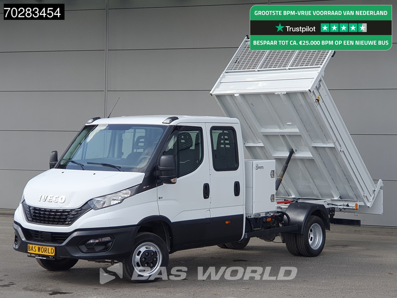 Iveco Daily 35C16 Kipper met Kist Dubbel Cabine Dubbellucht 3,5t Trekhaak Airco Cruise Euro6 Kipper Tipper Benne 2m3 Airco Trekhaak Cruise c - Dodávka sklápěč: obrázek 1 Iveco Daily 35C16 Kipper met Kist Dubbel Cabine Dubbellucht 3,5t Trekhaak Airco Cruise Euro6 Kipper Tipper Benne 2m3 Airco Trekhaak Cruise c - Dodávka sklápěč: obrázek 1