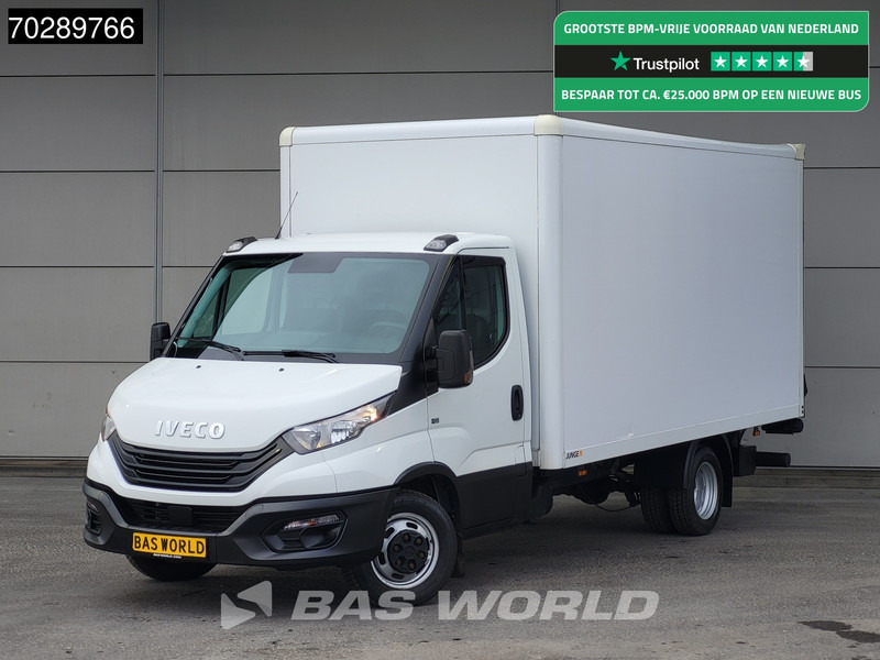 Iveco Daily 35C16 Laadklep Automaat Bakwagen 160PK Airco Euro6 Meubelbak Koffer 19m3 Airco - Dodávka skřín: obrázek 1 Iveco Daily 35C16 Laadklep Automaat Bakwagen 160PK Airco Euro6 Meubelbak Koffer 19m3 Airco - Dodávka skřín: obrázek 1