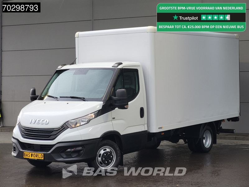 Iveco Daily 35C16 Laadklep Dubbellucht 160PK Bakwagen Airco Euro6 Meubelbak Koffer Airco - Dodávka skřín: obrázek 1 Iveco Daily 35C16 Laadklep Dubbellucht 160PK Bakwagen Airco Euro6 Meubelbak Koffer Airco - Dodávka skřín: obrázek 1