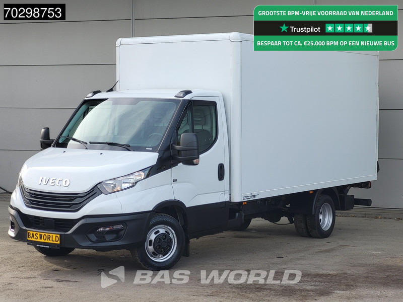 Iveco Daily 35C16 Laadklep Dubbellucht Bakwagen 160PK Airco Euro6 Meubelbak Koffer Airco - Dodávka skřín: obrázek 1 Iveco Daily 35C16 Laadklep Dubbellucht Bakwagen 160PK Airco Euro6 Meubelbak Koffer Airco - Dodávka skřín: obrázek 1