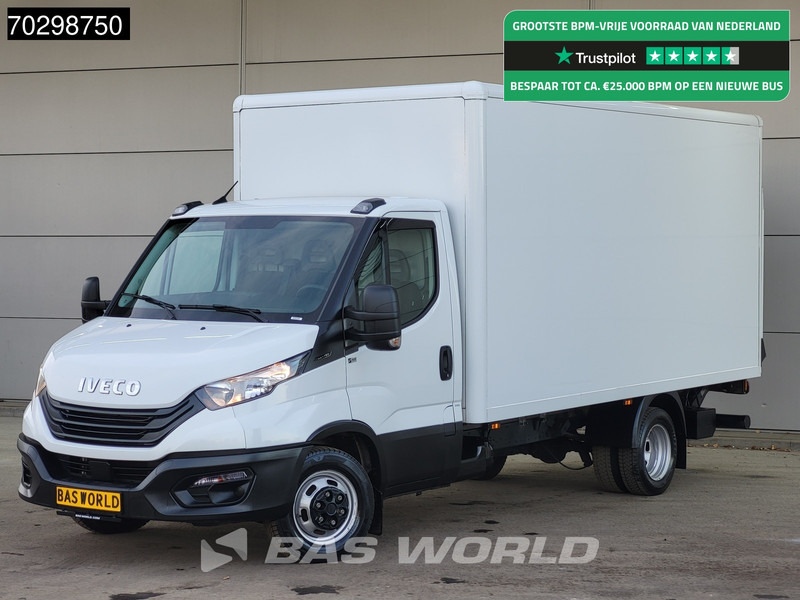 Iveco Daily 35C16 Laadklep Dubbellucht Bakwagen 160PK Airco Euro6 Meubelbak Koffer Airco - Dodávka skřín: obrázek 1 Iveco Daily 35C16 Laadklep Dubbellucht Bakwagen 160PK Airco Euro6 Meubelbak Koffer Airco - Dodávka skřín: obrázek 1