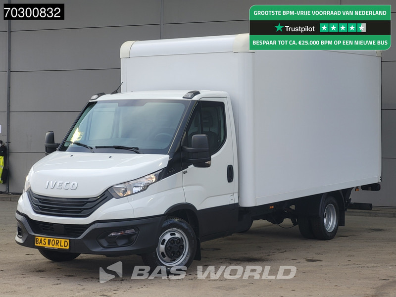 Iveco Daily 35C16 Laadklep Dubbellucht Bakwagen 160PK Airco Euro6 Meubelbak Koffer Airco - Dodávka skřín: obrázek 1 Iveco Daily 35C16 Laadklep Dubbellucht Bakwagen 160PK Airco Euro6 Meubelbak Koffer Airco - Dodávka skřín: obrázek 1