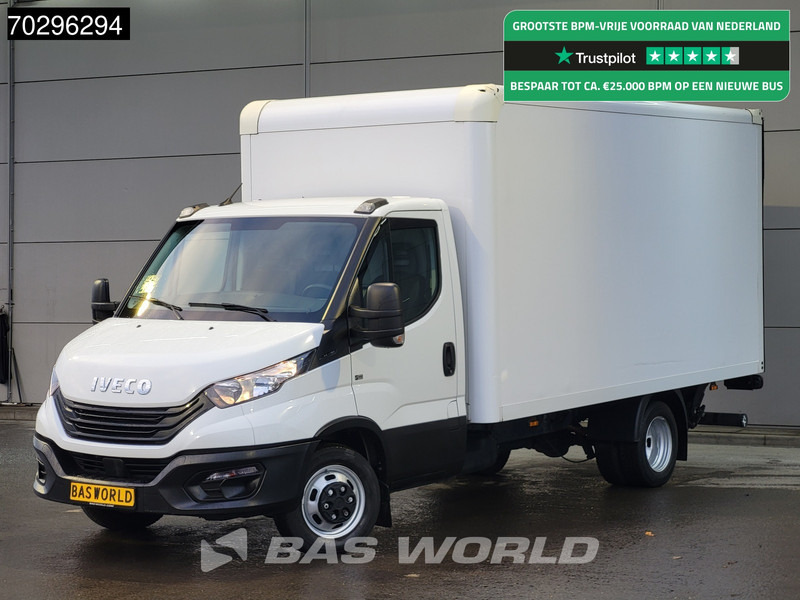 Iveco Daily 35C16 Laadklep Dubbellucht Bakwagen 160PK Airco Euro6 Meubelbak Koffer Airco - Dodávka skřín: obrázek 1 Iveco Daily 35C16 Laadklep Dubbellucht Bakwagen 160PK Airco Euro6 Meubelbak Koffer Airco - Dodávka skřín: obrázek 1