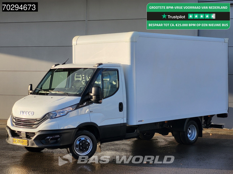 Iveco Daily 35C16 Laadklep Dubbelucht Bakwagen 160PK Airco Camera Euro6 Meubelbak Koffer Airco - Dodávka skřín: obrázek 1 Iveco Daily 35C16 Laadklep Dubbelucht Bakwagen 160PK Airco Camera Euro6 Meubelbak Koffer Airco - Dodávka skřín: obrázek 1