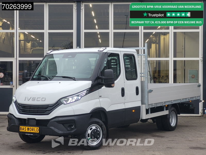 Iveco Daily 35C18 3.0 180PK Nwe model 2025 NL Open laadbak Dubbel Cabine Navi Camera Cruise LED 3,5T Trekvermogen Pritsche Pickup 3m3 Airco - Dodávka valník: obrázek 1 Iveco Daily 35C18 3.0 180PK Nwe model 2025 NL Open laadbak Dubbel Cabine Navi Camera Cruise LED 3,5T Trekvermogen Pritsche Pickup 3m3 Airco - Dodávka valník: obrázek 1