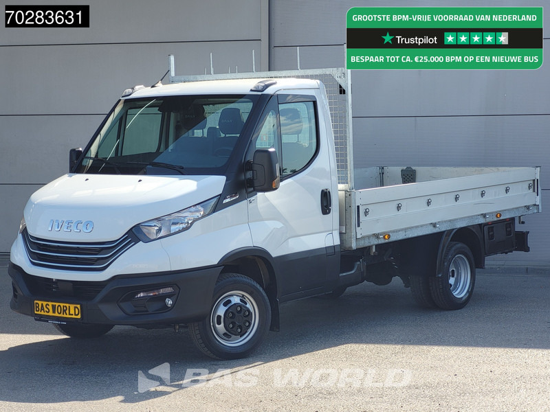 Iveco Daily 35C18 3.0L Open Laadbak Dubbellucht 3,5t Trekhaak Airco Cruise Camera Parkeersensoren Euro6 Meubelbak Koffer Airco Trekhaak Crui - Dodávka valník: obrázek 1 Iveco Daily 35C18 3.0L Open Laadbak Dubbellucht 3,5t Trekhaak Airco Cruise Camera Parkeersensoren Euro6 Meubelbak Koffer Airco Trekhaak Crui - Dodávka valník: obrázek 1