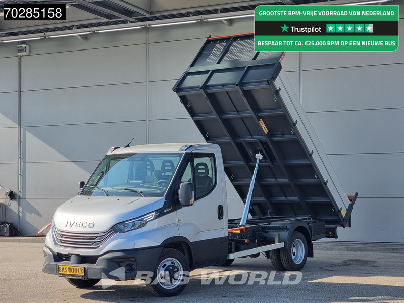 Iveco Daily 35C21 3.0L 210PK Automaat Open Laadbak 2025 ACC Airco CarPlay Pritsche Pickup Open Box Airco - Dodávka valník: obrázek 1 Iveco Daily 35C21 3.0L 210PK Automaat Open Laadbak 2025 ACC Airco CarPlay Pritsche Pickup Open Box Airco - Dodávka valník: obrázek 1