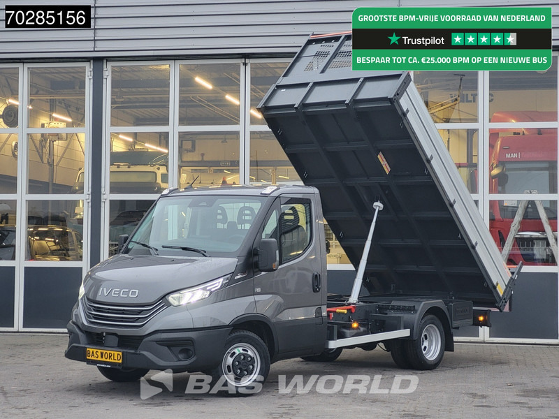 Iveco Daily 35C21 3.0L 210PK Automaat Open Laadbak 2025 model ACC Airco CarPlay Pritsche Pickup Open Box Airco - Dodávka valník: obrázek 1 Iveco Daily 35C21 3.0L 210PK Automaat Open Laadbak 2025 model ACC Airco CarPlay Pritsche Pickup Open Box Airco - Dodávka valník: obrázek 1