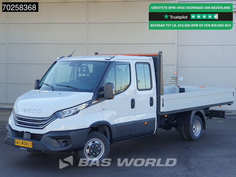 Iveco Daily 35C21 3.0L Automaat 210PK 2025-Model Open laadbak Dubbel Cabine Dubbellucht CarPlay ACC LED 3,5T Trekvermogen Euro6 Pritsche Pic - Dodávka valník: obrázek 1 Iveco Daily 35C21 3.0L Automaat 210PK 2025-Model Open laadbak Dubbel Cabine Dubbellucht CarPlay ACC LED 3,5T Trekvermogen Euro6 Pritsche Pic - Dodávka valník: obrázek 1