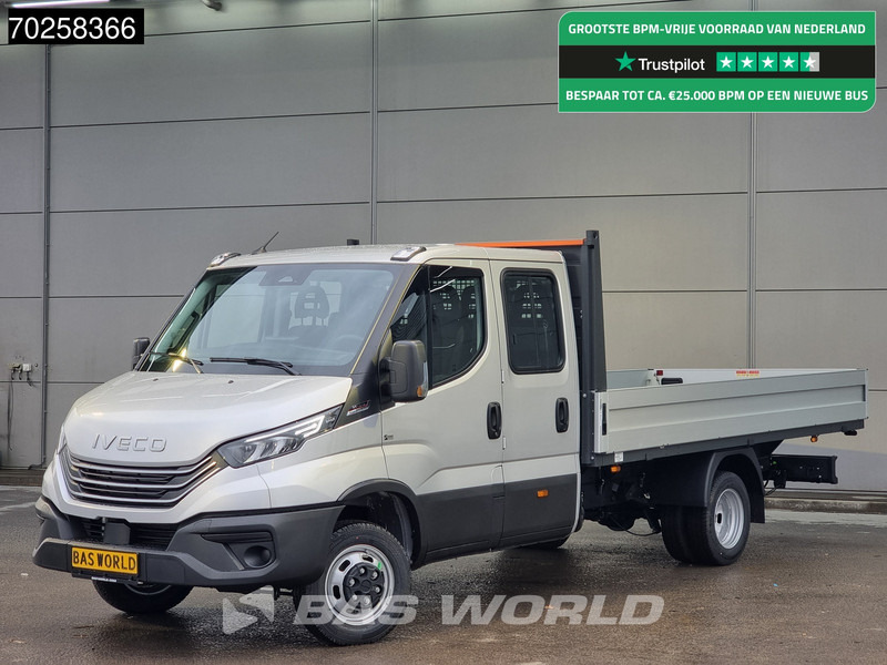Iveco Daily 35C21 3.0L Automaat 210PK 2025-Model Open laadbak Dubbel Cabine Dubbellucht CarPlay ACC LED 3,5T Trekvermogen Euro6 Pritsche Pic - Dodávka valník: obrázek 1 Iveco Daily 35C21 3.0L Automaat 210PK 2025-Model Open laadbak Dubbel Cabine Dubbellucht CarPlay ACC LED 3,5T Trekvermogen Euro6 Pritsche Pic - Dodávka valník: obrázek 1