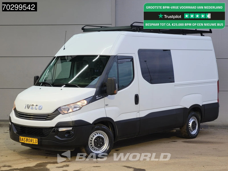 Iveco Daily 35S14 Dubbel Cabine Automaat L2H2 3,5t Trekhaak Airco Cruise Camera Imperiaal Euro6 L2 DC Doka Mixto Airco Trekhaak Cruise contr - Furgon: obrázek 1 Iveco Daily 35S14 Dubbel Cabine Automaat L2H2 3,5t Trekhaak Airco Cruise Camera Imperiaal Euro6 L2 DC Doka Mixto Airco Trekhaak Cruise contr - Furgon: obrázek 1