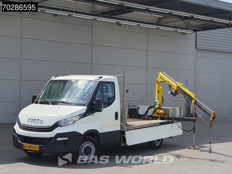 Iveco Daily 35S14 Open Laadbak Kraanwagen Hyva HA15 Euro6 3,5t Trekhaak Crane Kranwagen Pritsche Pickup Open Box Trekhaak - Dodávka valník: obrázek 5 Iveco Daily 35S14 Open Laadbak Kraanwagen Hyva HA15 Euro6 3,5t Trekhaak Crane Kranwagen Pritsche Pickup Open Box Trekhaak - Dodávka valník: obrázek 5